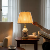 Amber Ceramic Modern Table Lamp