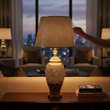 Elegance Vintage-Inspired Ceramic Accent Table Lamp