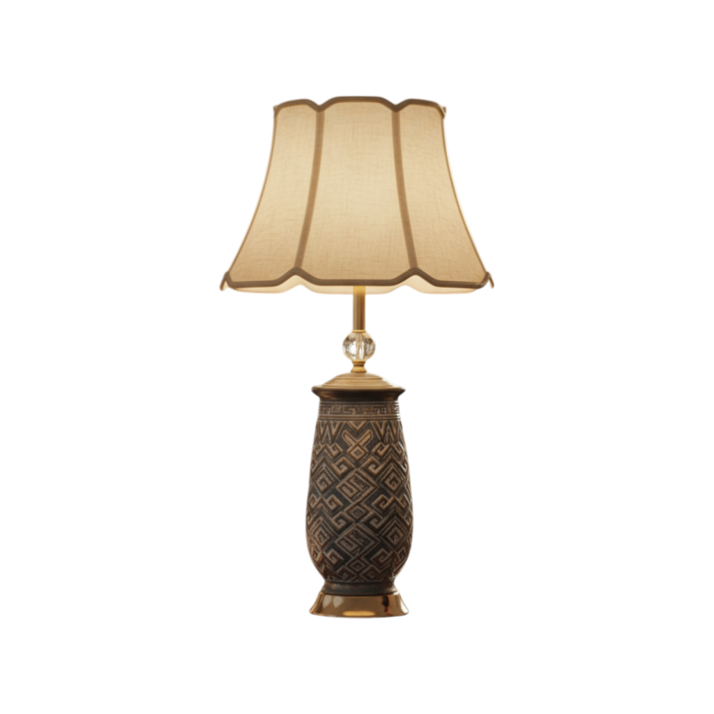 Classic Manor Ceramic Side Table Lamp