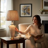Contemporary Classic Ceramic Accent Lamp
