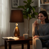 Alton Pivot-Dual Light Brass LED Lamp
