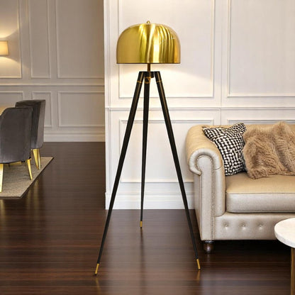 Latest TriLume Metal Tripod Floor Lamp (Full Sized Dome)
