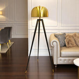 Latest TriLume Metal Tripod Floor Lamp (Full Sized Dome)