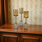 Amber Grace Candle Stand Set
