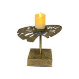 Antique Brass Vintage Candle Holder