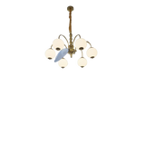 Azure Glow Chandelier
