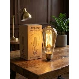 E27 Vintage ST64 LED Edison Filament Bulb