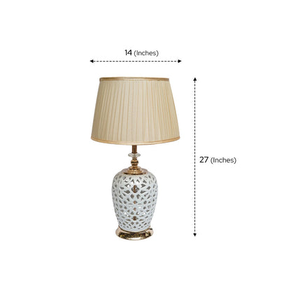 Elara Regal Ceramic Lamp