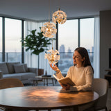 Crystal Lotus Aura Chandelier